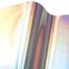 Līmplēve, hologrāfiska Rainbow Silver